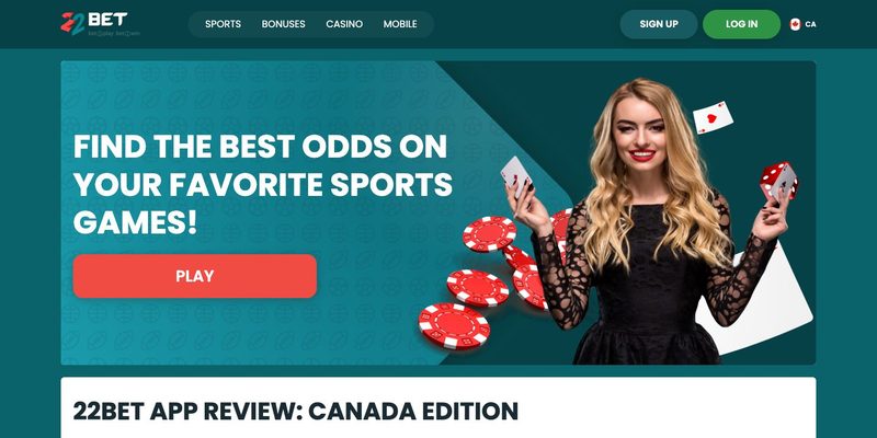22bet ana sayfası